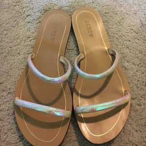Iridescent sandals💖