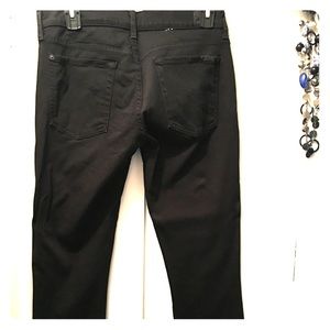 Seven 7 for Mankind Women's Black Skinny Jeans.