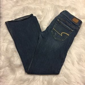 American eagle factory distressed jeans size 4