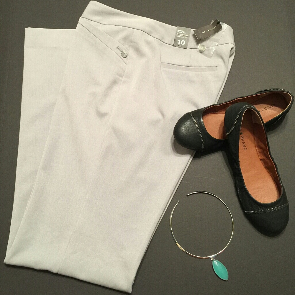 🔥BNWT Limited Gray Drew Fit Pants Size 10🔥