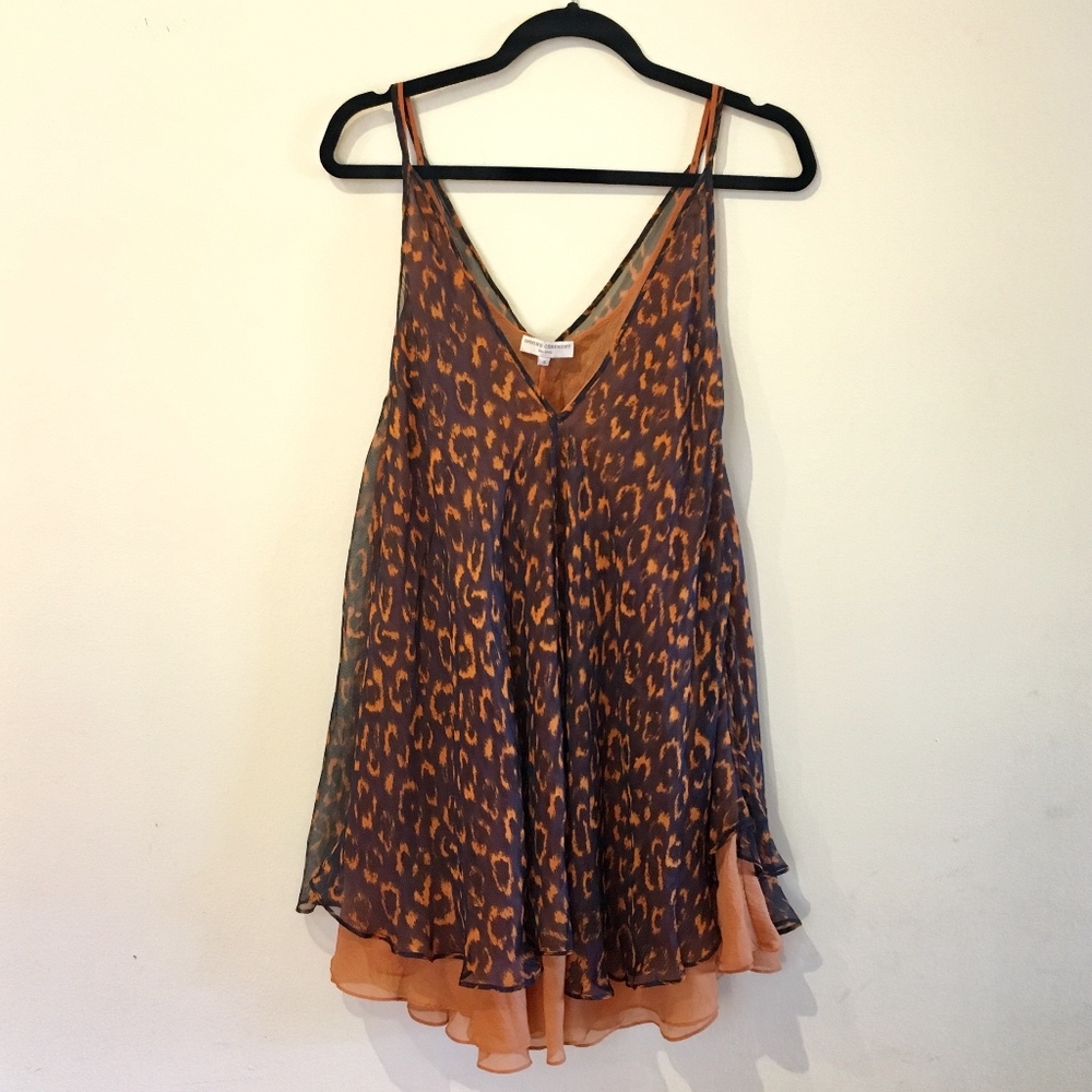 Opening Ceremony Silk Swing Dress