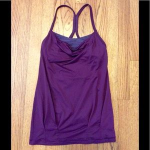 lululemon athletica Plum Tank - Size 6/S