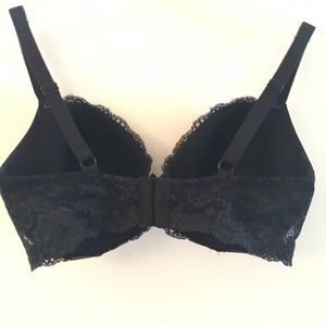 A Victoria Secret black bra