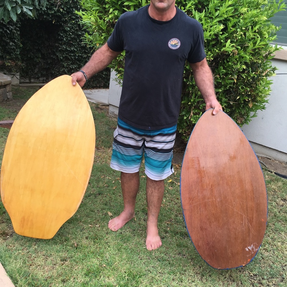 Custom designed skim boards two for 100