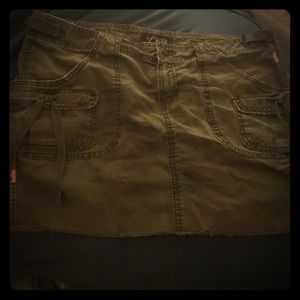 Super cute short camo skirt