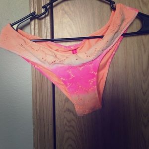 Pink swimsuit bottoms