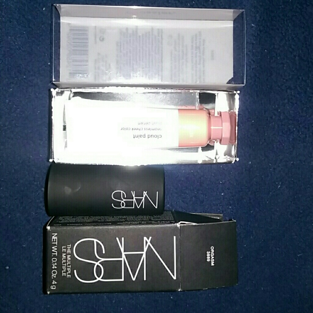 Nars & Glossier Cream Blush Duo