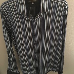 Men's button up shirt.