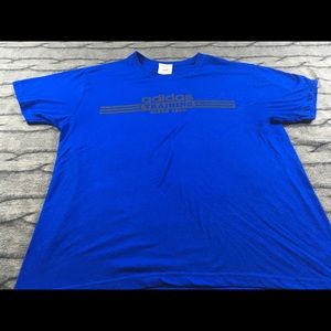 Adidas Training T shirt Blue XL good condition