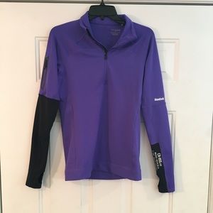 Reebok Crossfit Purple Half-Zip