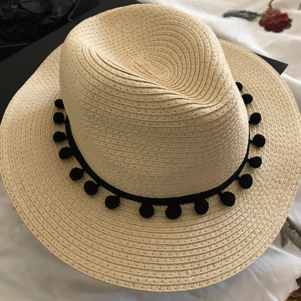 Sole Society Straw Panama Hat