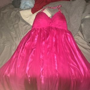 Pink prom dress. For any occasion.