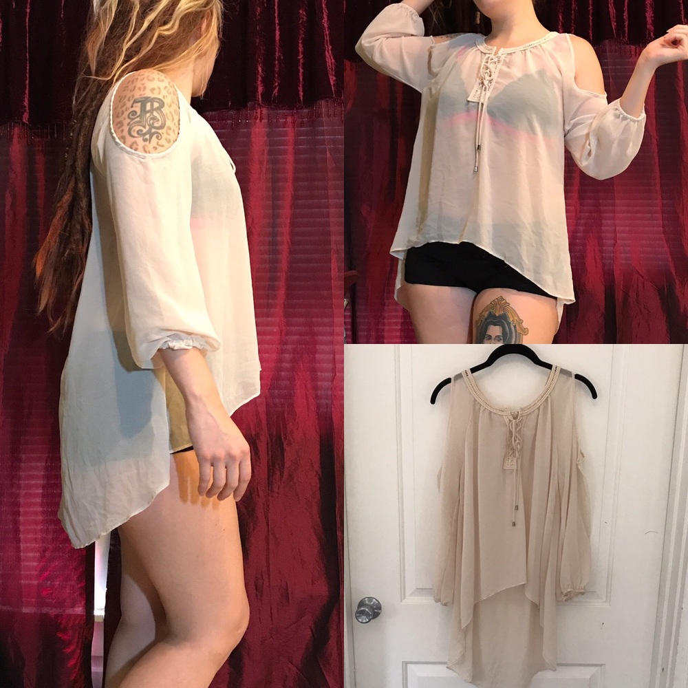 Hippie flowy top