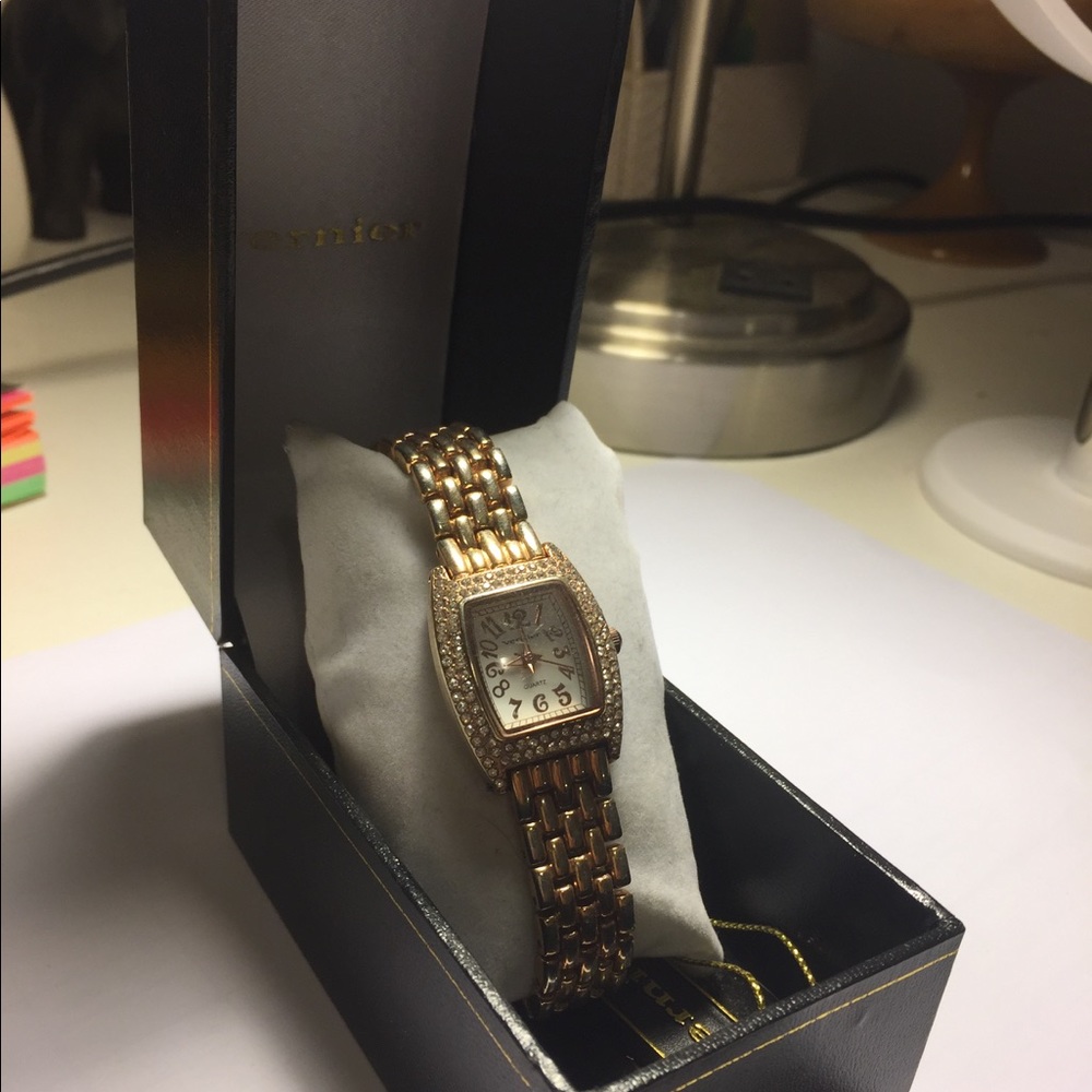 Vernier Women's Gold Watch