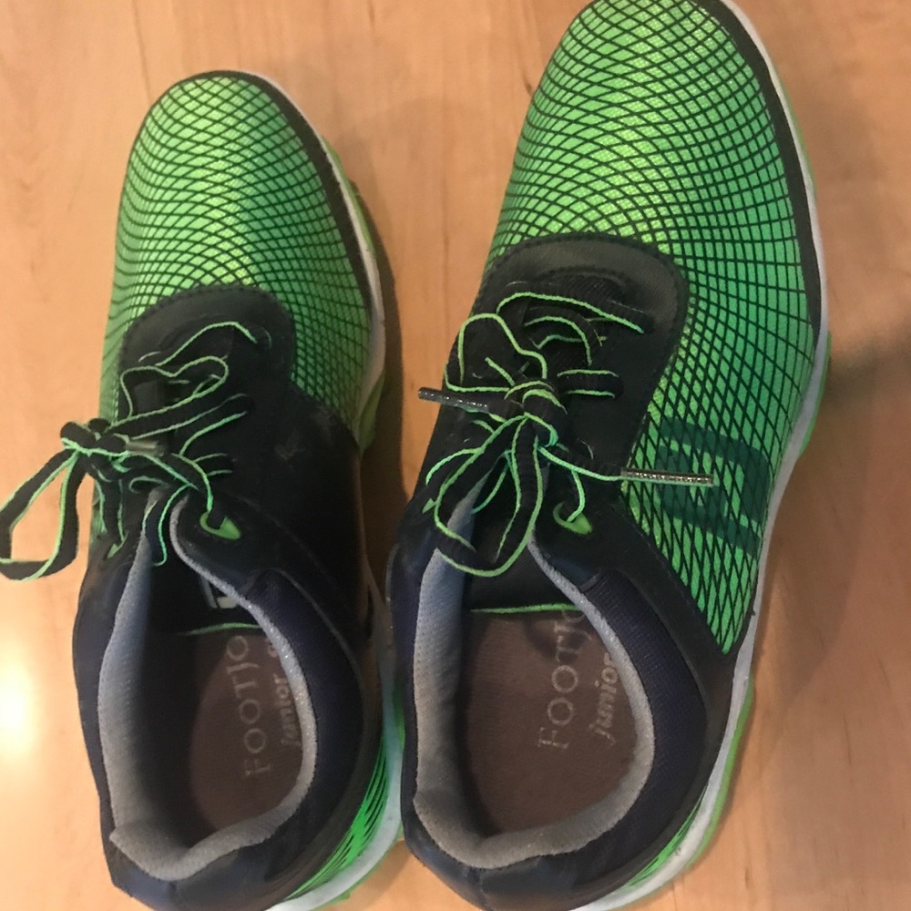 Footjoy Youth Golf Shoes Seahawks Colors Size 4