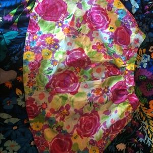 Floral skirt