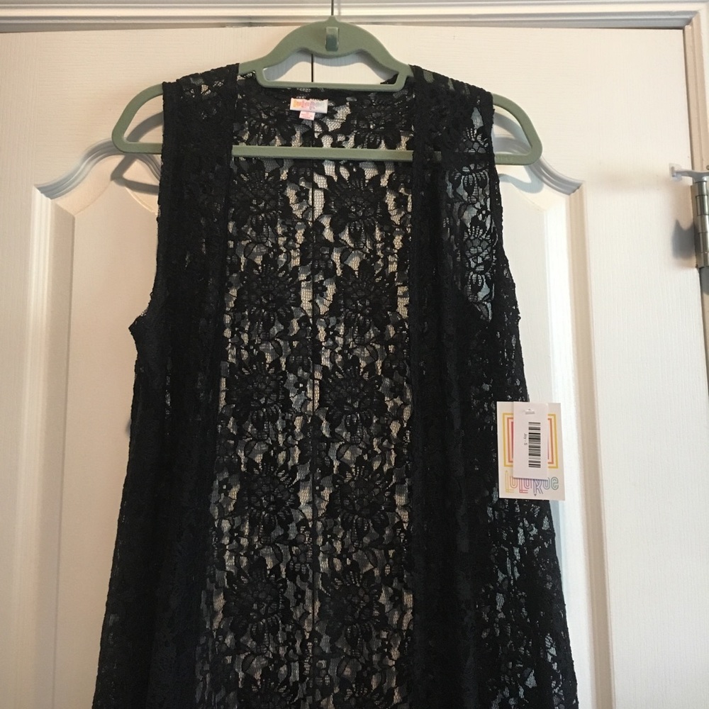 LuLaRoe Small Black Lace Joy
