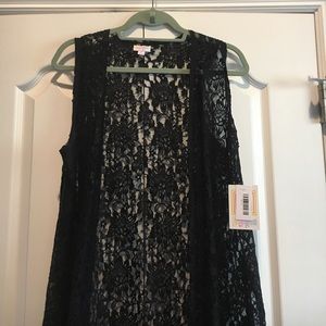 LuLaRoe Small Black Lace Joy