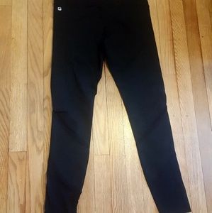 Fabletics size medium black/mesh leggings
