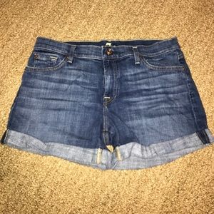 7 for all Mankind shorts