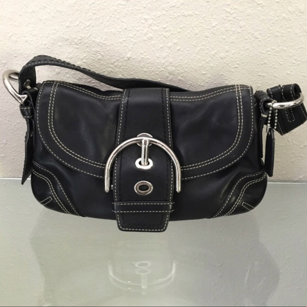 Authentic Coach baguette bag.