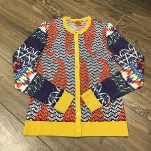 Tory Burch Multi Color Cardigan