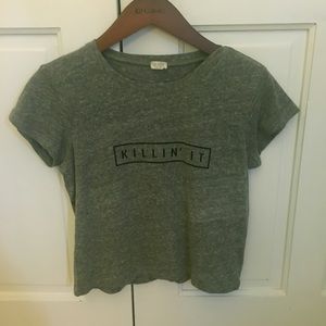 "Killin' it" Crop Top