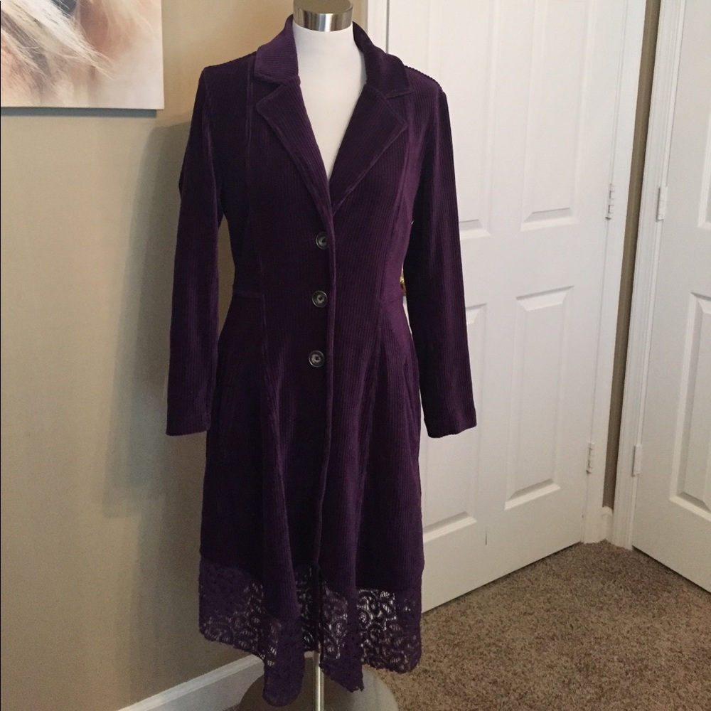 Simply Noelle Purple Coat
