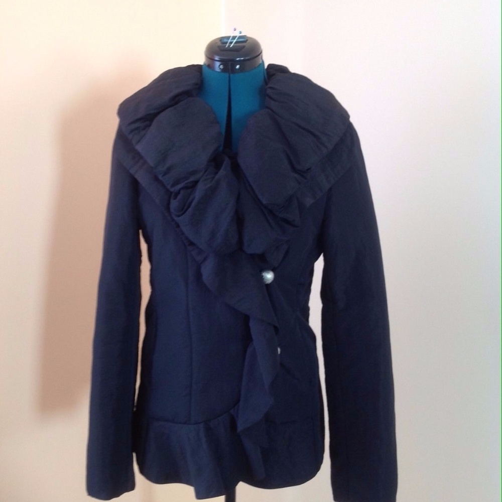 Black Jacket Raincoat