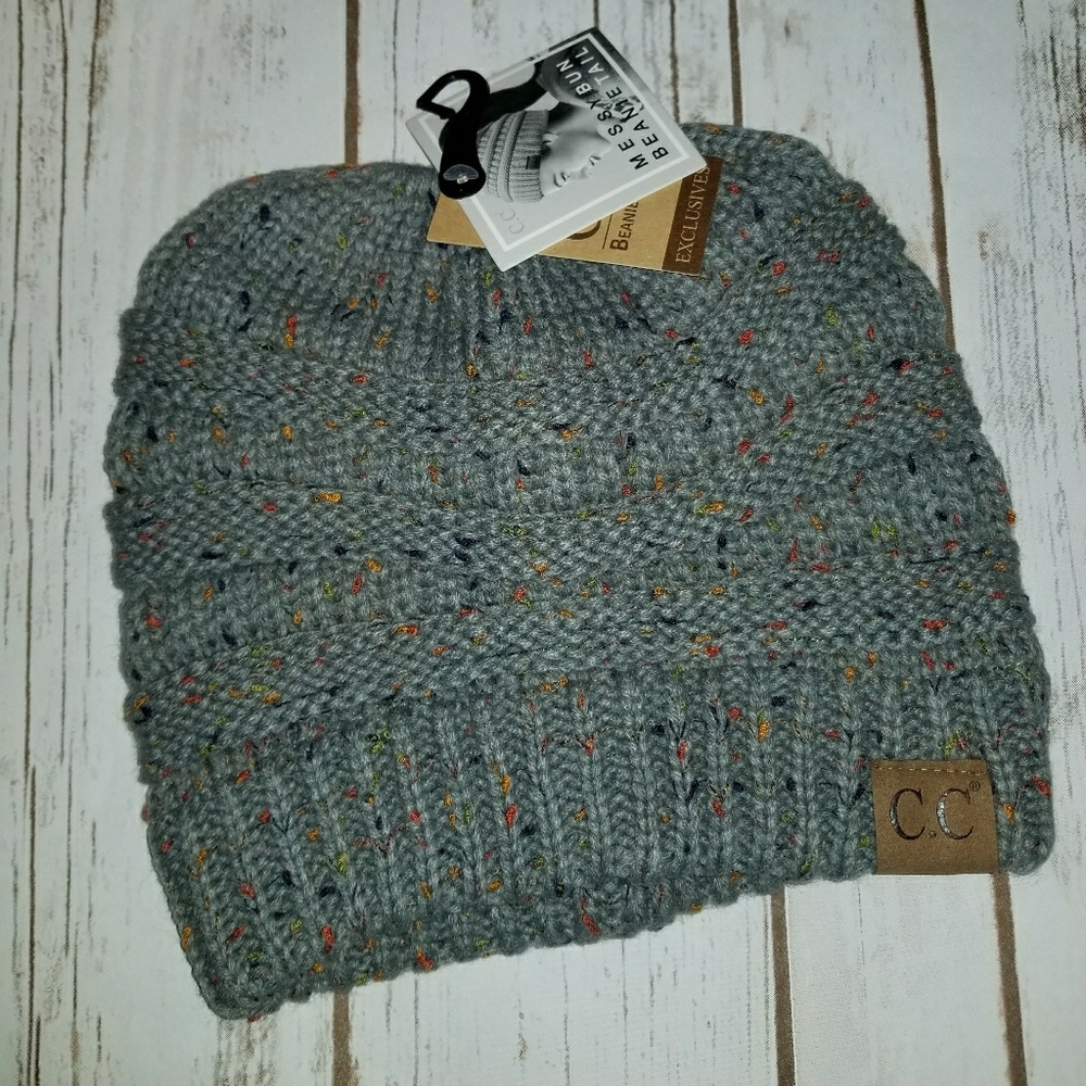 SOLD OUT*** CC Ponytail/Messy Bun Beanie