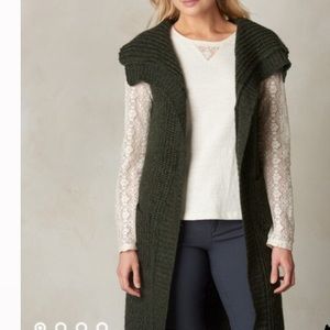 Prana Thalia Sweater Duster Vest