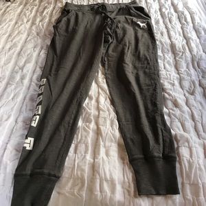 Victoria Secret gray jogger pants