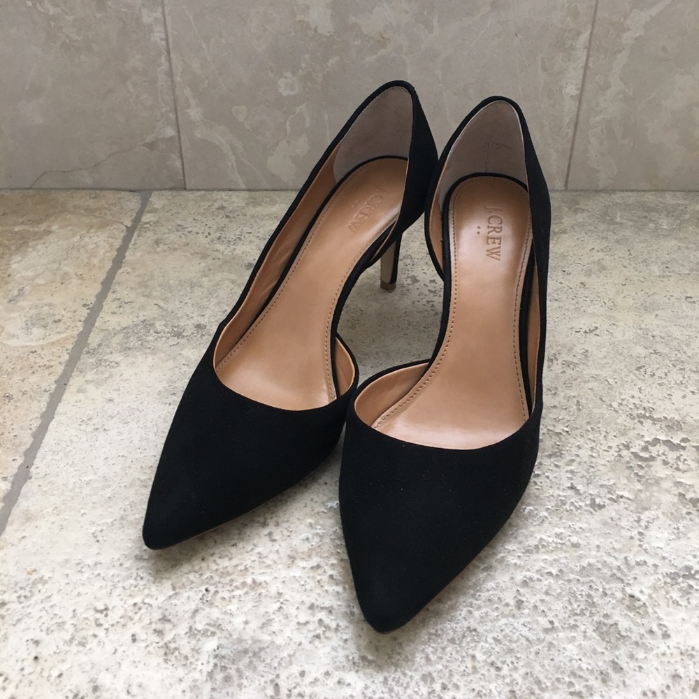 Black J. Crew D'orsay pumps Size 9