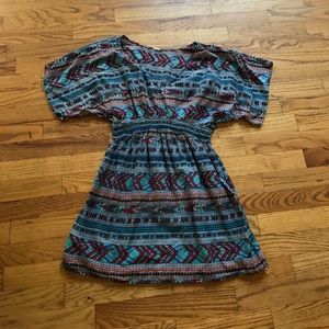 Aztec bathing suit cover up