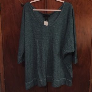 Lane Bryant dolman sleeve top