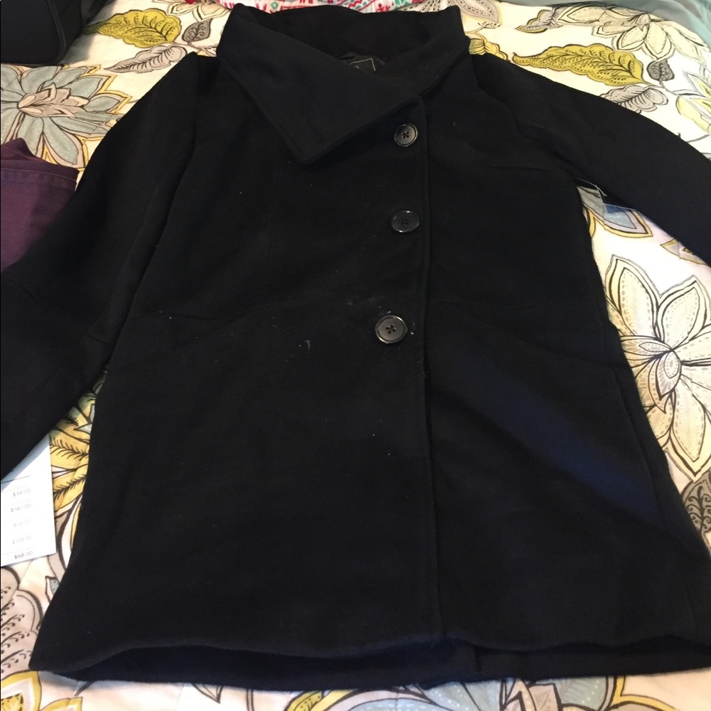 Black winter jacket