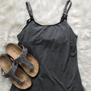 Clip down nursing/ maternity tank