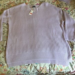 Purple Chunky Sweater