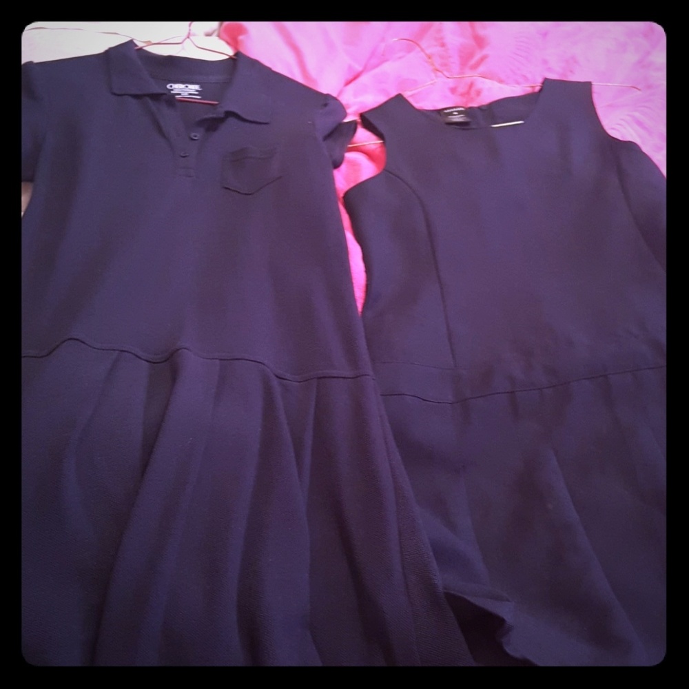 Never worn and navy blue