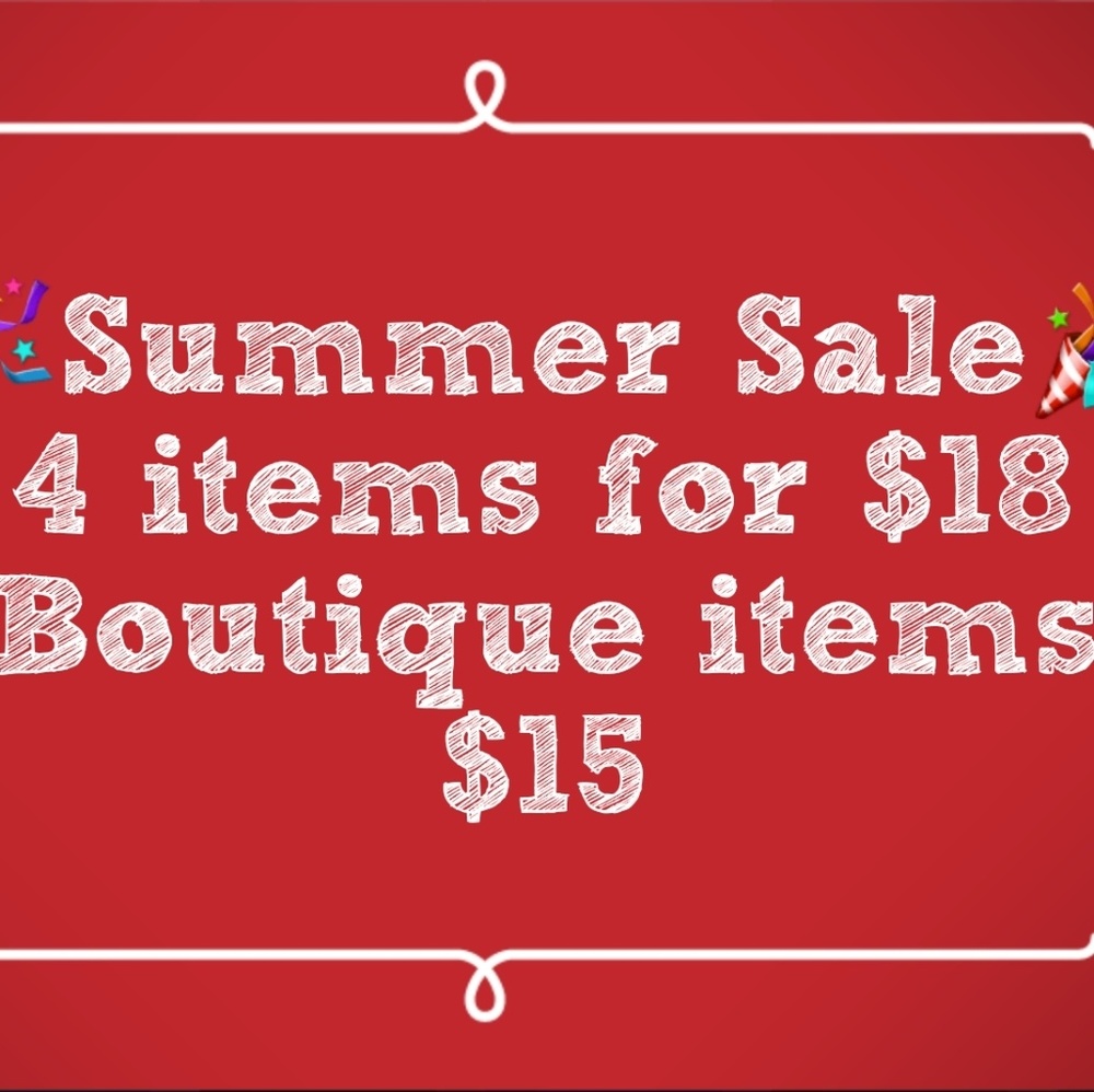 SUMMER SALE!