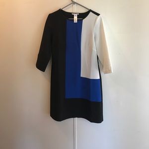 Size 10 color block dress