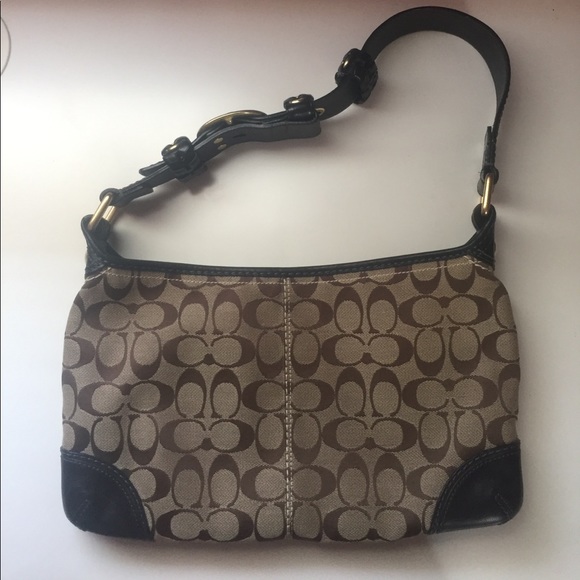 Coach Handbags - Authentic Coach purse with buckle strap
