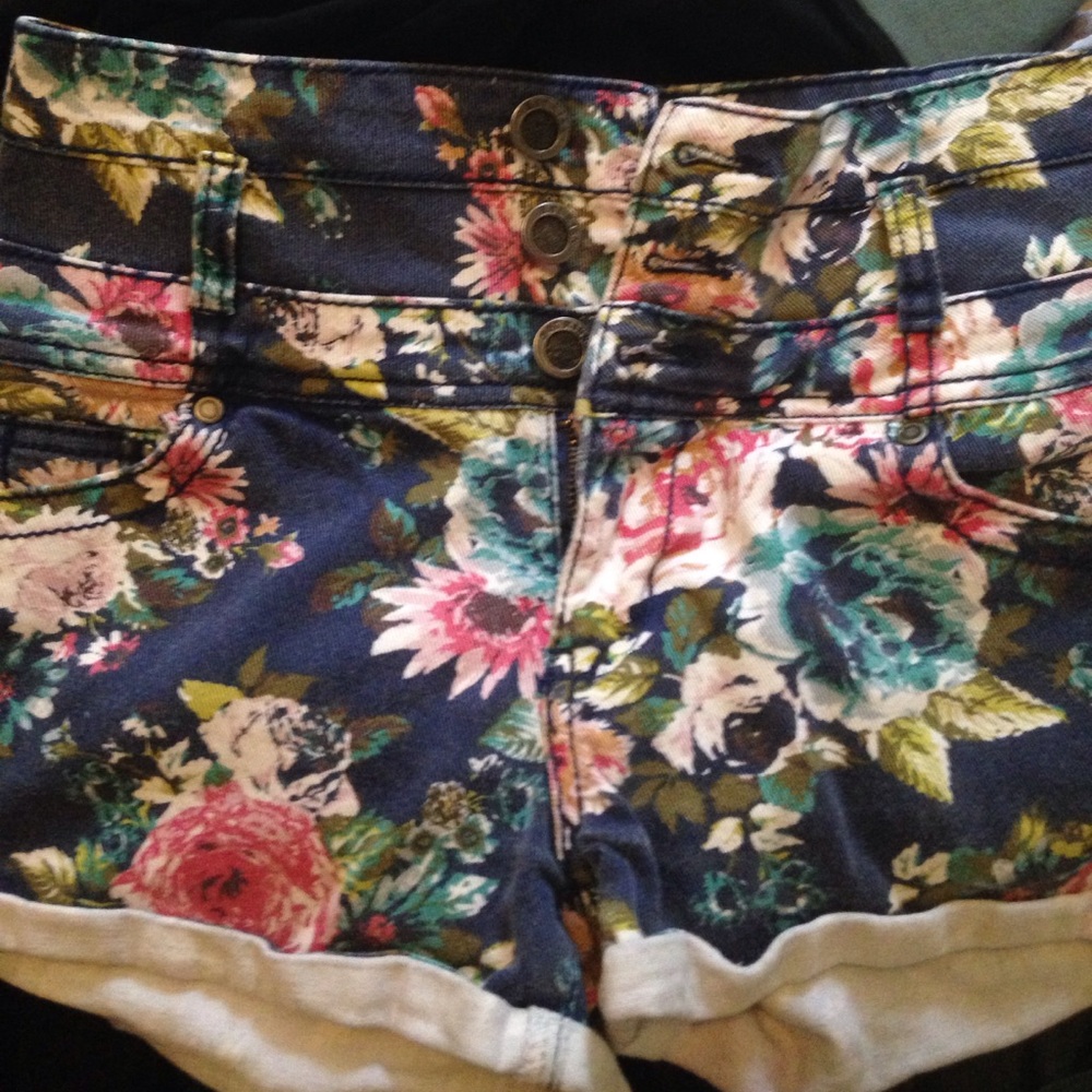 High waisted shorts