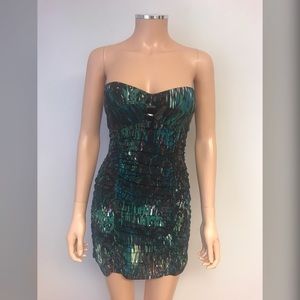 Arden B strapless dress