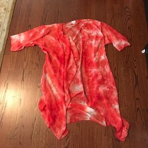 Tie Dye Lularoe Shirley NWT Unicorn!!