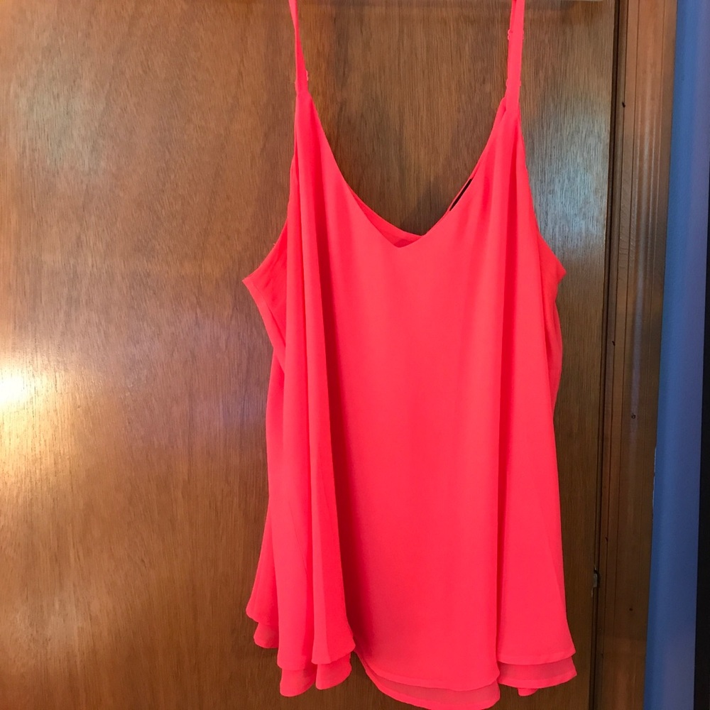 Torrid double-layer chiffon cami