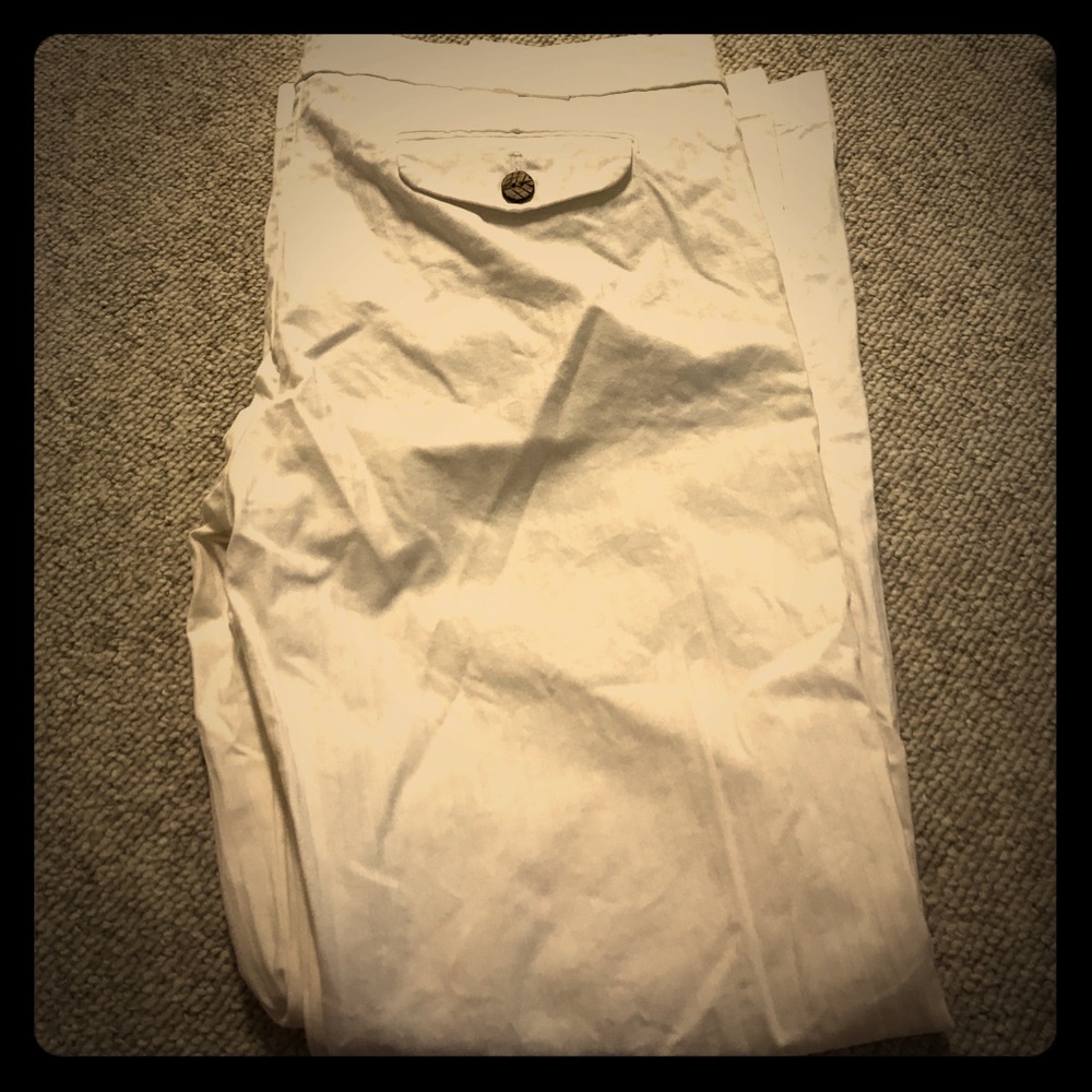 Gap white pants
