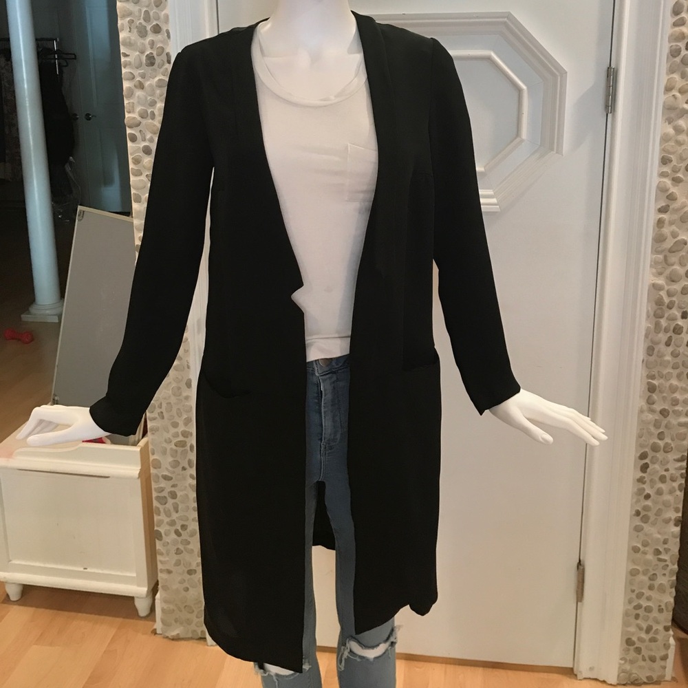 Black Long blazer Urban Outfitters