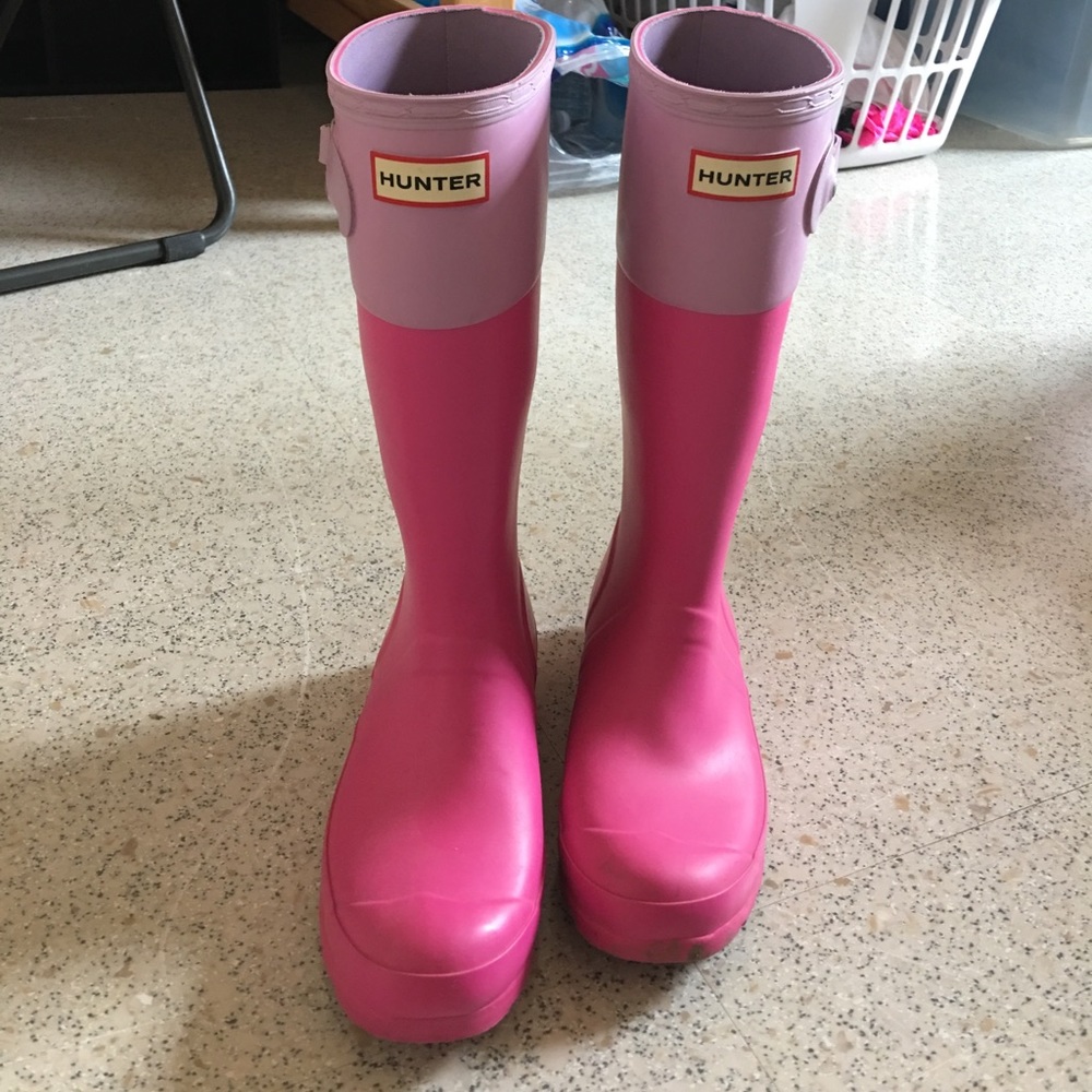 Hunter rain boots