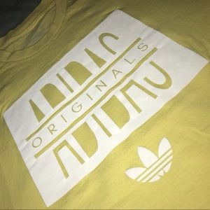 Adidas originals big logo t shirt